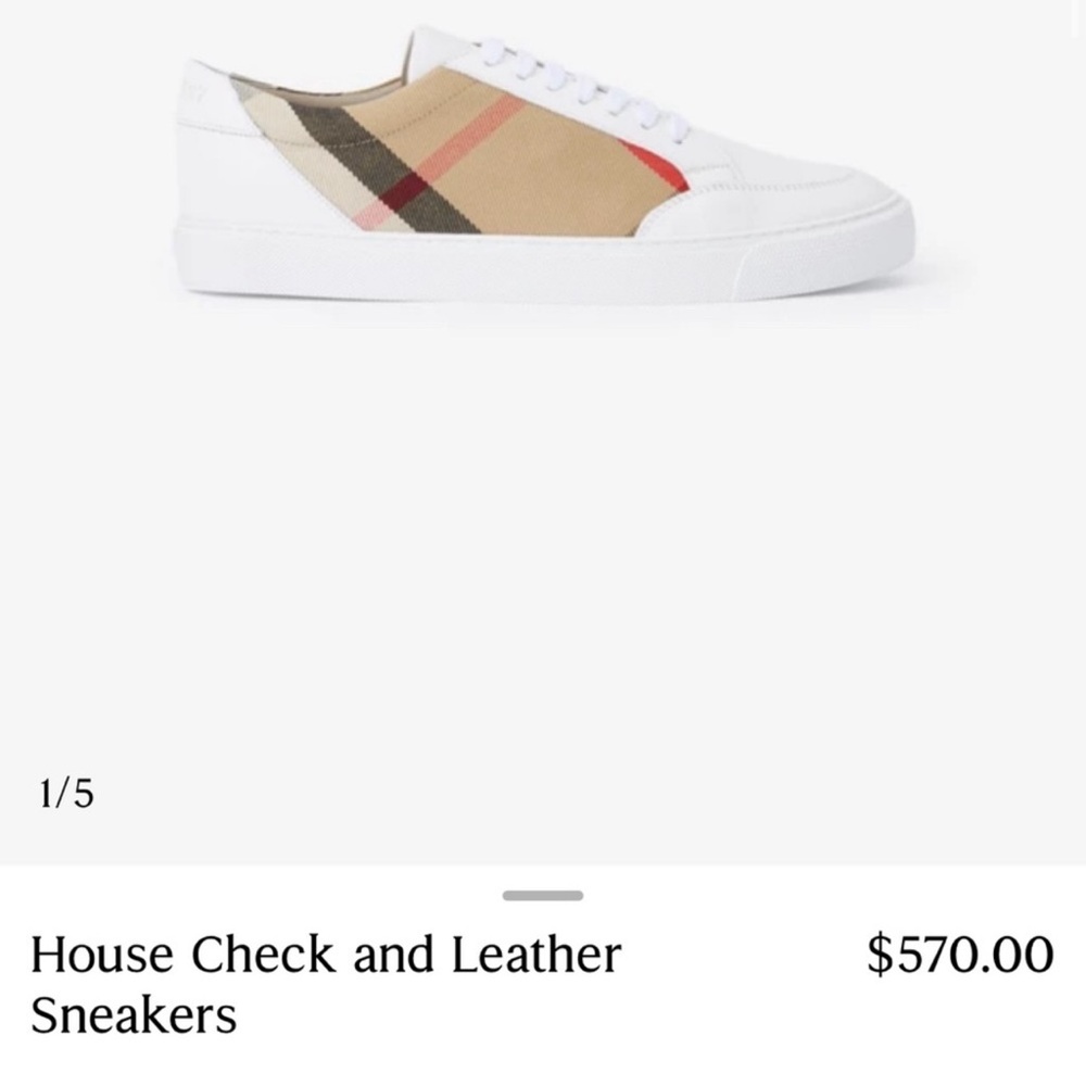 Burberry sneakers